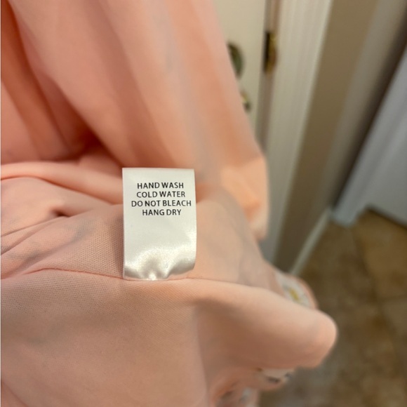 Alloy Pink Floral Ruffled Feminine Maxi Length Wrap Dress Women’s L Tall - Picture 6 of 8